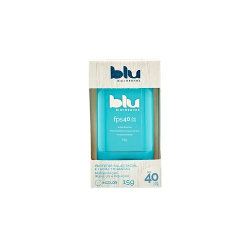 Blu Biochronos Protetor Bastão 15g FPS40 Incolor