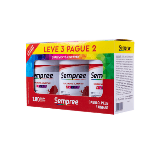 Sempree Hair (CPU) Kit 180 cápsulas Sempree Hair (CPU) Kit 180 cápsulas
