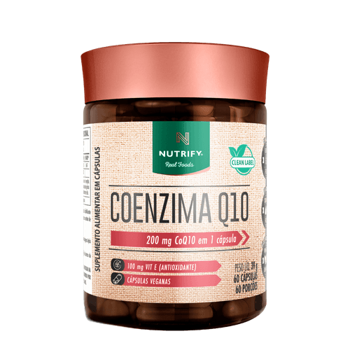 Coenzima Q10 200 mg 60 cápsulas Neutro 60 Cápsulas Coenzima Q10 200 mg 60 cápsulas Neutro 60 Cápsulas
