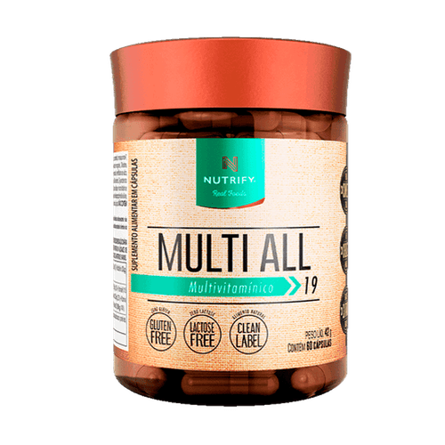 Multivitamínico Multi All 60 cápsulas Neutro 60 Cápsulas