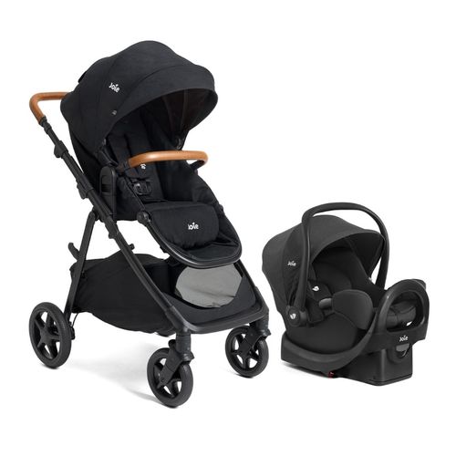 Carrinho de Bebê Ginger com Bebê Conforto Rue e Base Chumbo Shale - Joie Carrinho de Bebê Ginger com Bebê Conforto Rue e Base Chumbo Shale - Joie