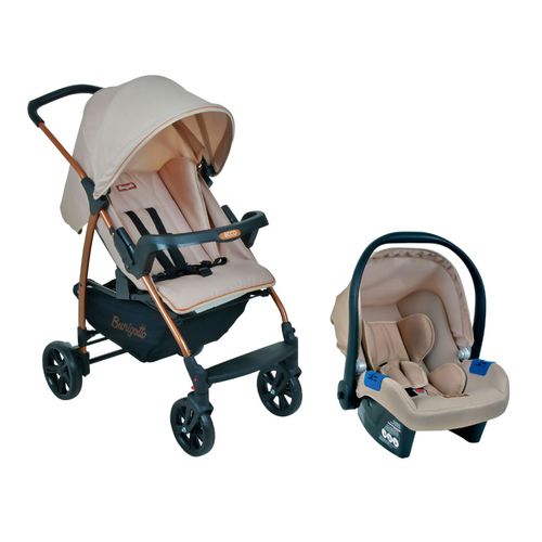 Carrinho com Bebê Conforto Travel System Ecco Mon Amour - Burigotto Carrinho com Bebê Conforto Travel System Ecco Mon Amour - Burigotto