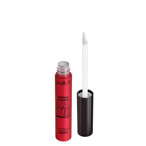 Batom Líquido Matte Vult Nano Hd Vermelho Rubi 5ml Vermelho Rubi