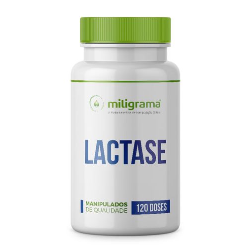 Lactase 500mg 120 Cápsulas 120 Cápsulas