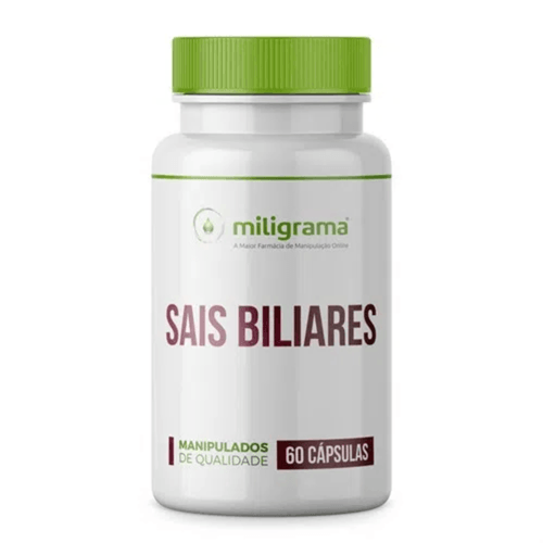 Sais Biliares 300mg 60 Cápsulas 60 Cápsulas
