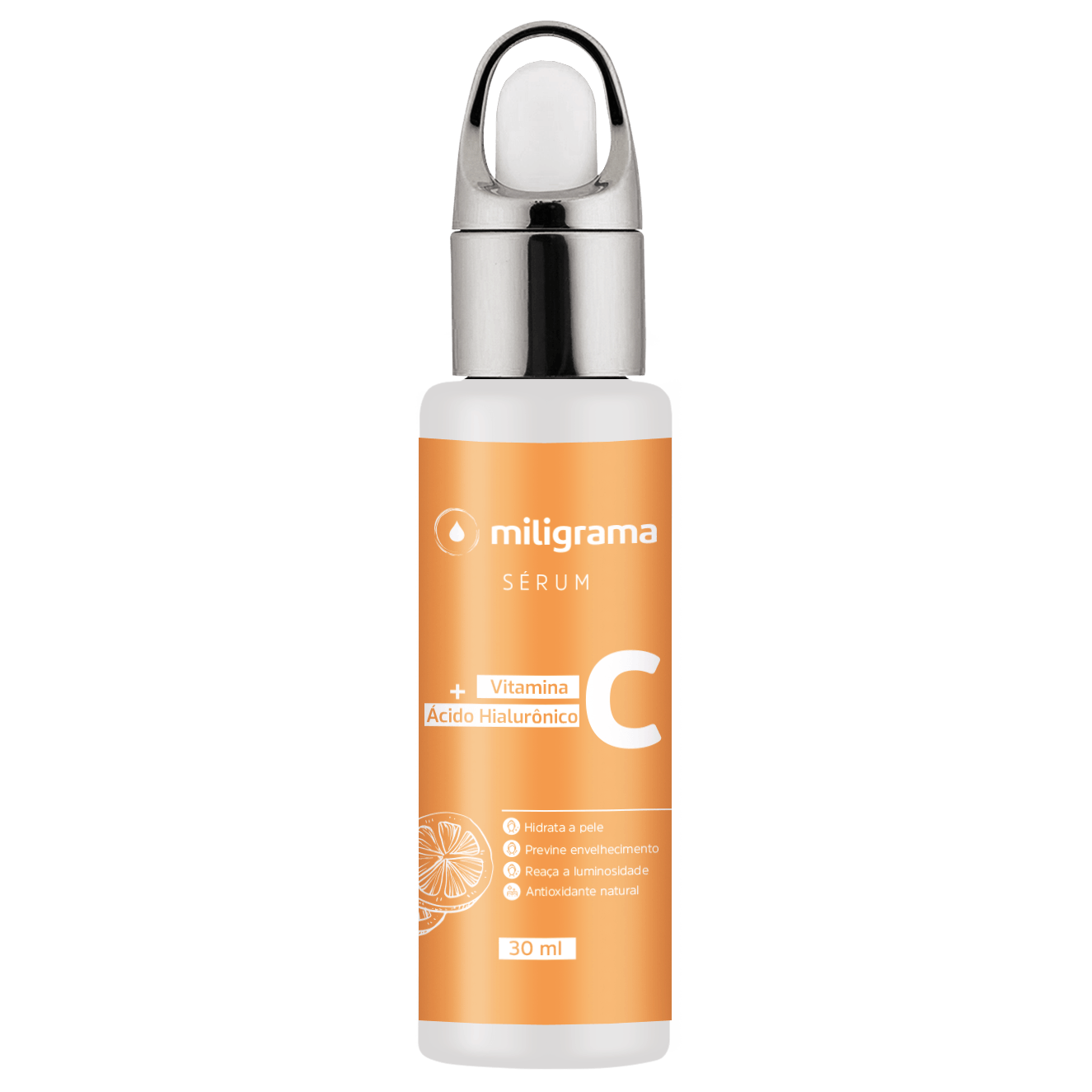 Sérum de Ácido Hialurônico com Vitamina C 30ml