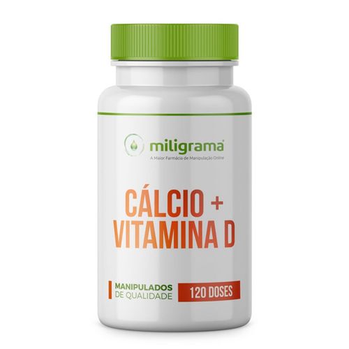 Cálcio com Vitamina D 120 Doses