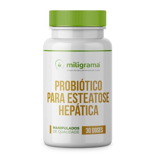 Probiótico para esteatose hepática 30 doses 30 Doses Probiótico para esteatose hepática 30 doses 30 Doses