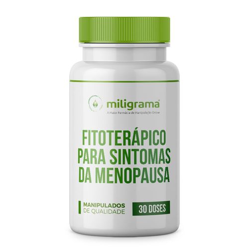 Fitoterápico para sintomas da menopausa 30 doses