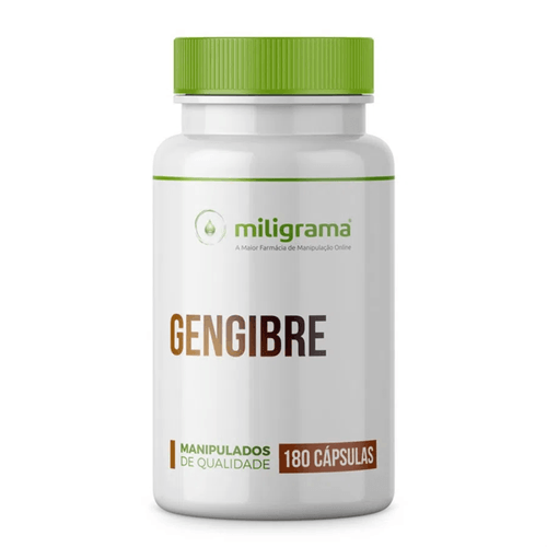 Gengibre 400mg 180 Cápsulas