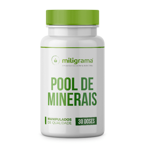 Pool de Minerais 30 doses 30 Cápsulas