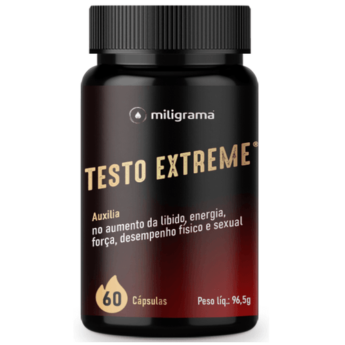 Testo Extreme 60 Capsulas Sem Sabor/Aroma 30 cápsulas Testo Extreme 60 Capsulas Sem Sabor/Aroma 30 cápsulas
