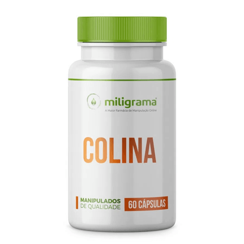 Colina 250mg 60 cápsulas