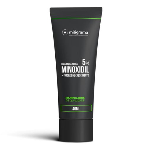 Loção para Barba com Fatores de Crescimento e Minoxid 5% 40ml Loção para Barba com Fatores de Crescimento e Minoxid 40ml 40ml 30g