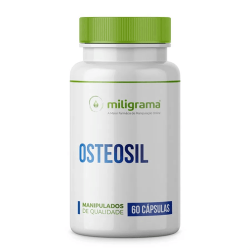 Osteosil 200mg com Selo de Autenticidade 60 Cápsulas Osteosil 200mg 60 Cápsulas