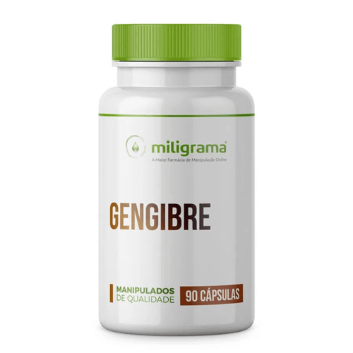 Gengibre 400mg 90 Cápsulas