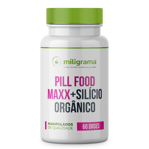 Pill Food Maxx Turbinado com Silicio Orgânico 60 Doses 60 Doses 50g