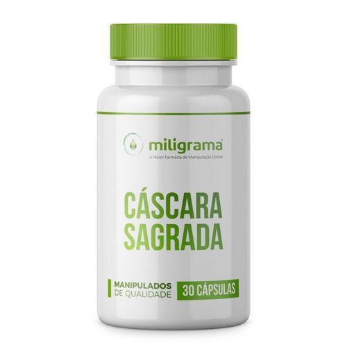 Cáscara Sagrada 75mg 30 Cápsulas