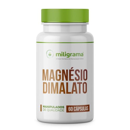 Magnésio Dimalato 400mg 60 Cápsulas 60 Cápsulas