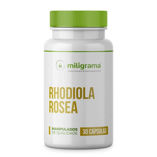 Rhodiola Rosea 250mg 30 Cápsulas da Raíz de Ouro