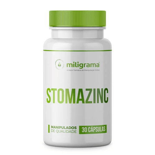 Stomazinc (Zinco Carnosina) 150mg 30 Cápsulas