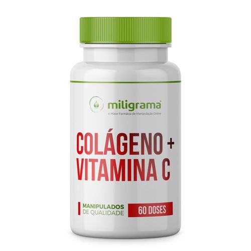 Colágeno 300mg com Vitamina C 300mg 60 Doses