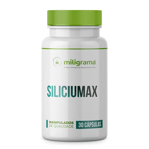 SiliciuMax 300mg com Selo de Autenticidade 30 Cápsulas SiliciuMax 300mg 30 Cápsulas