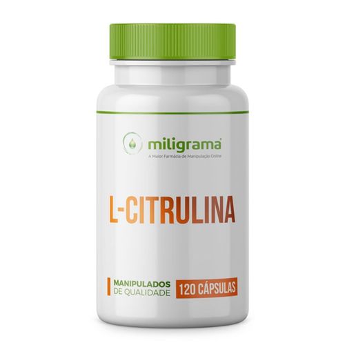L-citrulina malato 500mg 120 Cápsulas