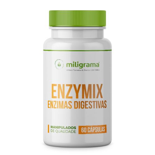 Enzymix: Enzimas Digestivas 60 Cápsulas Enzymix - Enzimas Digestivas 60 Cápsulas 30 Cápsulas