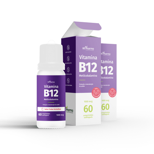 Combo Vitamina B12 (Metilcobalamina) 1000 mcg - Sublingual 02 frascos Combo Vitamina B12 (Metilcobalamina) 1000 mcg - Sublingual 02 frascos