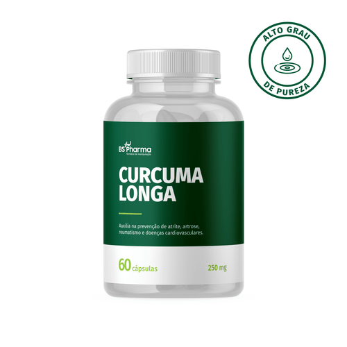 Curcuma Longa - 250 mg 60 Cápsulas
