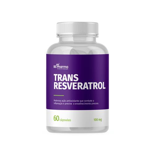 Resveratrol (Trans-resveratrol) - 100 mg 60 Cápsulas