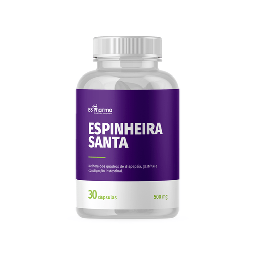 Espinheira Santa 500 mg 30 Cápsulas