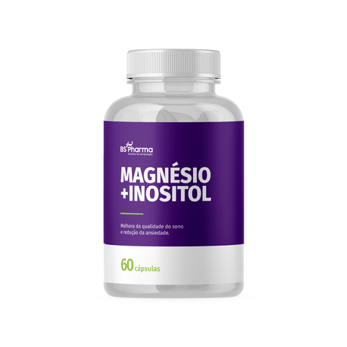 Magnésio + Inositol 30 doses 60 Cápsulas