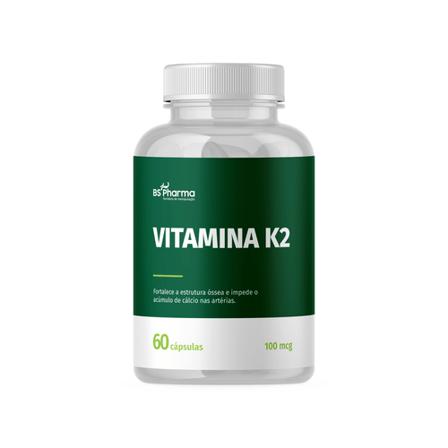 Vitamina K2 - MK-7 - 100 mcg 60 Cápsulas