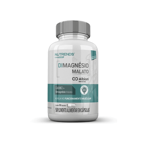 DiMagnésio Malato 60 Cápsulas