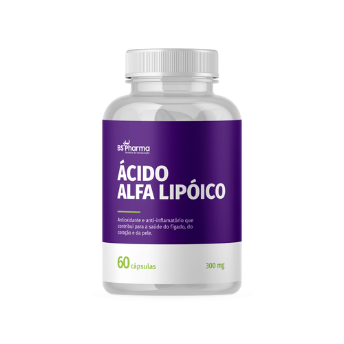 Ácido Alfa Lipóico - 300 mg 60 Cápsulas