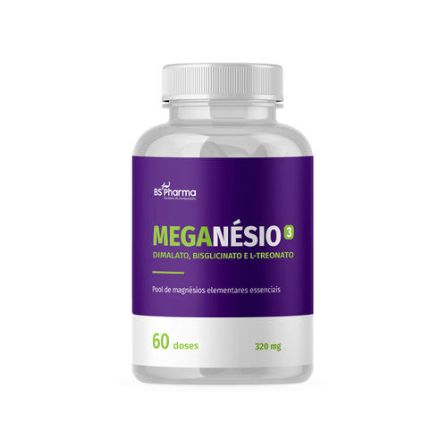 MegaNésio 3 Magnésios 60 doses MegaNésio 3 Magnésios 60 doses