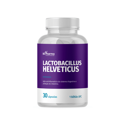Lactobacilos Helveticus - 1 Bilhão UFC 30 Cápsulas Lactobacilos Helveticus - 1 Bilhão UFC 30 Cápsulas