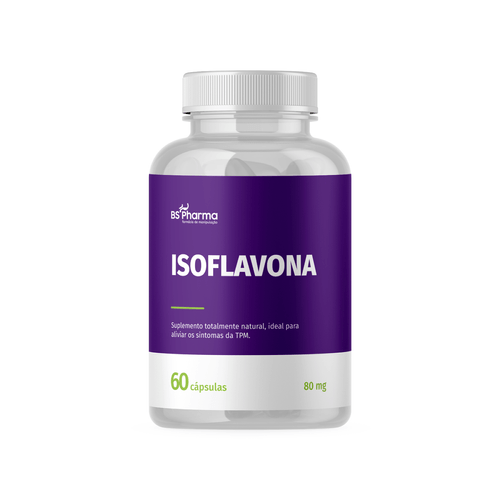 Isoflavona 80 mg 60 Cápsulas Isoflavona 80 mg 60 Cápsulas