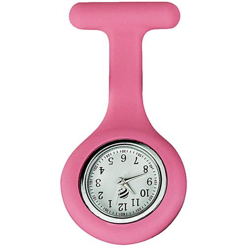Relógio de Lapela em Silicone Incoterm Pink