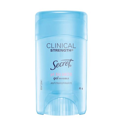 Secret Clinical Strength Clear Gel Ph Balanced - Desodorante 45g 45g