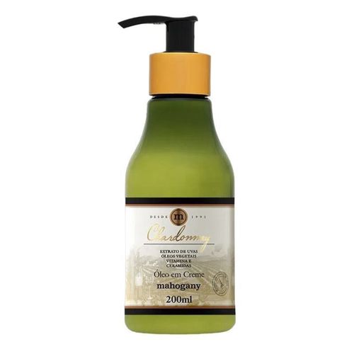 Chardonnay Óleo em Creme Mahogany 200ml incolor