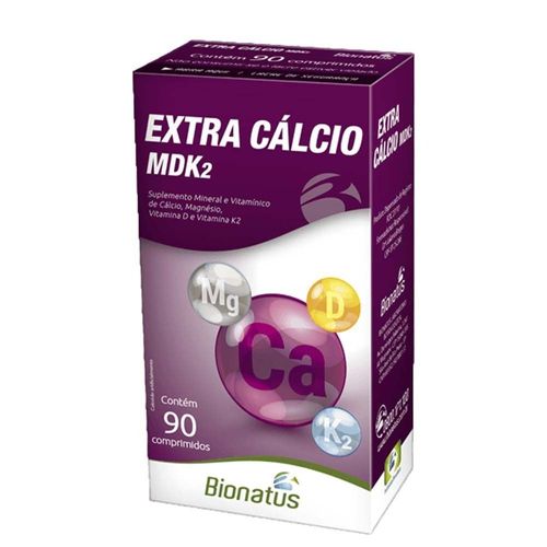 Extra Cálcio MDK2 Bionatus 90 comprimidos Extra Cálcio MDK2 Bionatus 90 comprimidos