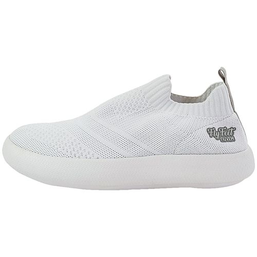 Tênis Ortopédico Flyfeet Nuvem Knit Ortho Pauher - Branco - 36/37