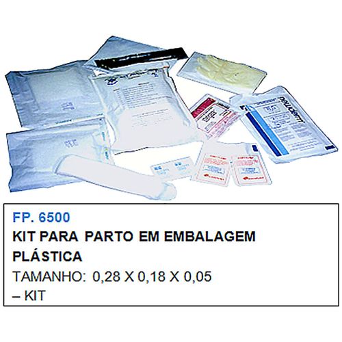 Kit Parto em Embalagem Plástica Marimar Kit Parto em Embalagem Plástica Marimar