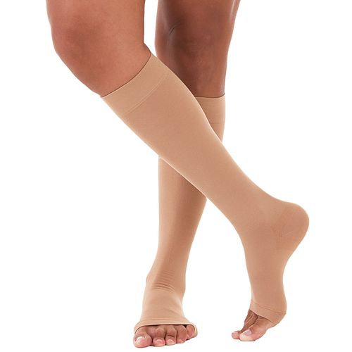 Meia de Compressão 3/4 Ultraline 4000 Venosan - 20-30mmHg - Aberto - Bege - P - Curta Meia de Compressão 3/4 Ultraline 4000 Venosan - 20-30mmHg - Aberto - Bege - P - Curta