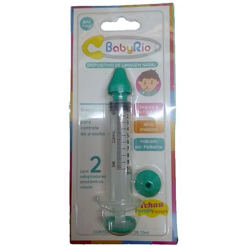 Dispositivo de Lavagem Nasal BabyRio 10ml - unidade