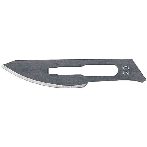 Lâmina de Bisturi Solidor - Aço Carbono - N°23 - unidade Lâmina de Bisturi Solidor - Aço Carbono - N°23 - unidade