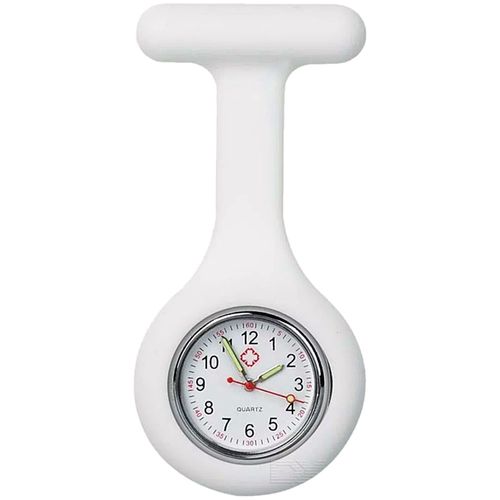 Relógio Médico de Silicone Supermedy Branco - unidade